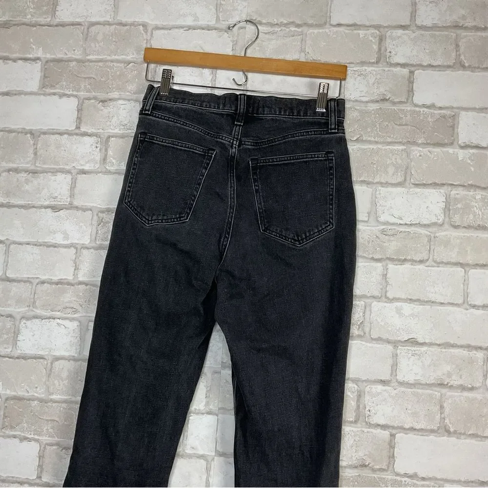 Abercrombie & Fitch Curve Love The Slim Straight Ultra High Rise Jeans Size 4